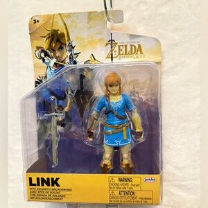 Link Action Figure with Blue Tunic and Sword